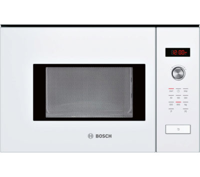 BOSCH Serie 6 HMT75M624B Built-in Solo Microwave - White BOSCH Serie 6 HMT75M624B Built-in Solo Microwave - White